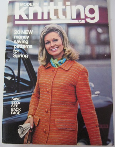 Modern knitting booklet - knitting, 1970