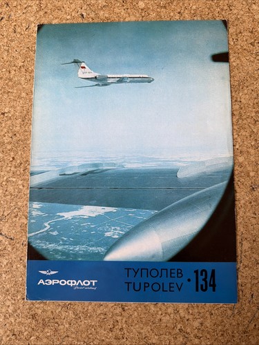 Aeroflot tupolev 134 - aeroflot,