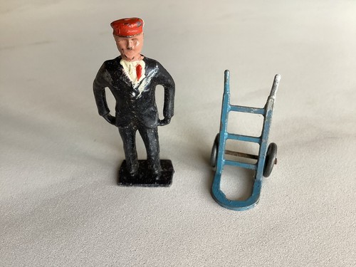 Vintage cast metal railway - vintage,