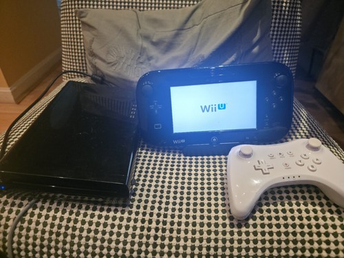 Nintendo wii black - u, console