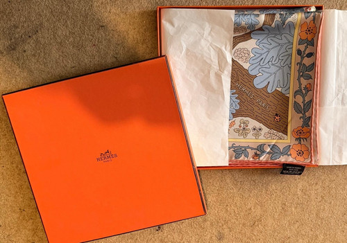 Hermès twill silk square - hermÈs,