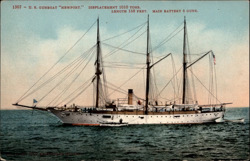 Uss newport gunboat - uss,