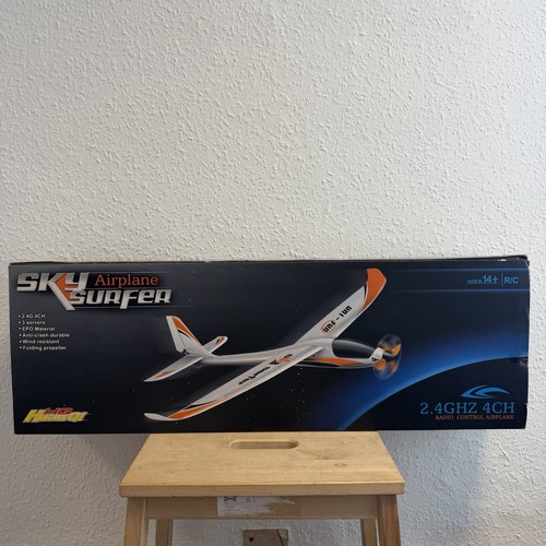 Sky surfer airplane - surfer, radio