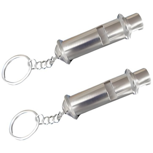 Metal police whistles - metal,