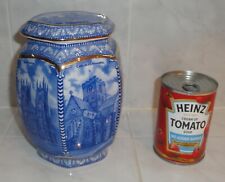 RINGTONS / MAILING TEA / BISCUIT TALL CADDY UNUSED CATHEDRALS
