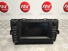 TOYOTA PRIUS 2009-2015 SAT NAV MEDIA STEREO DISPLAY SCREEN HEAD UNIT 86120-47410