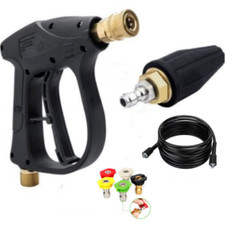 M22 3000PSI High Pressure Washer Spray Gun Washing Hose Kit For Car Jet Lance