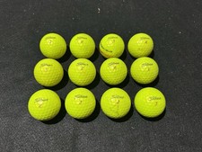 12 TITLEIST PRO.V1x YELLOW GOLF BALLS - PEARL / GRADE A CONDITION - P&P INC