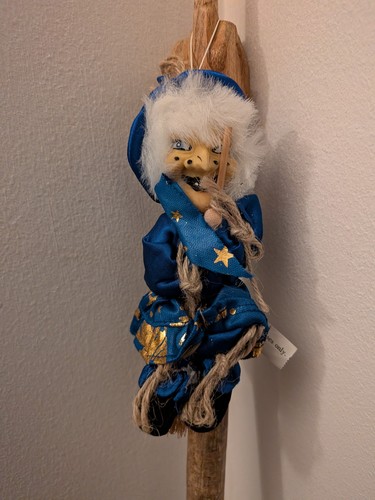 Hanging kitchen witch - 7”,