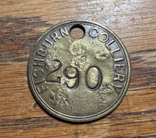 Fishburn Colliery Token. Rare!