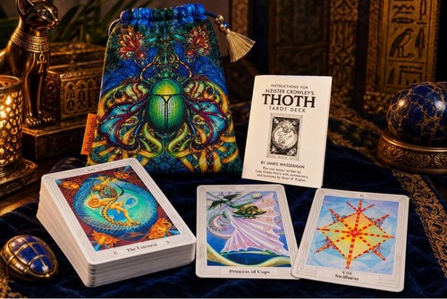 Crowley thoth tarot 1996 - thoth,