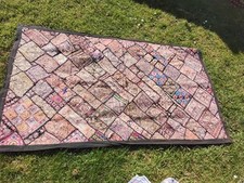 Vintage Handmade Indian Mirror