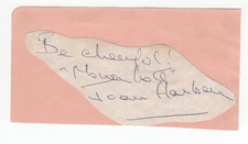 Joan Harben Signed Clip /