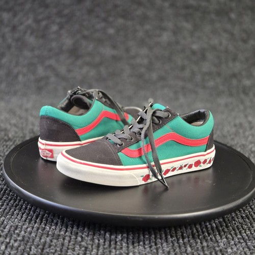 Custom vans old skool - old, teal