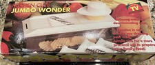 JUMBO WONDER Kitchen Club Mandolin Slicer Grater Peeler Lemon Squeezer Boxed