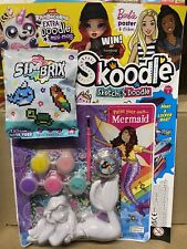 Skoodle magazine #3 2023 Sketch & Doodle + Mermaid with paints + Sim Brix Pack