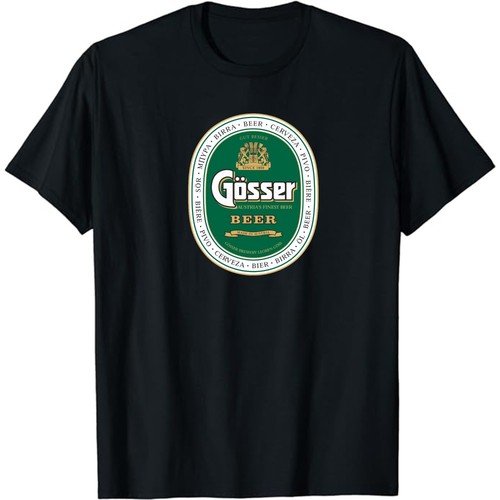 Gosser beer new shirt - gosser, t-shirt