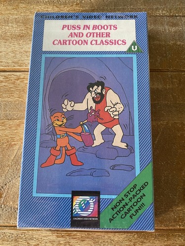 Puss boots vhs - vhs, card