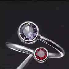 Amethyst & Garnet Ring