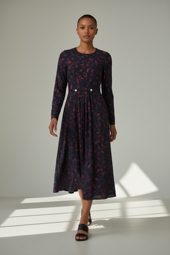Erdem midi dress black and - dress,
