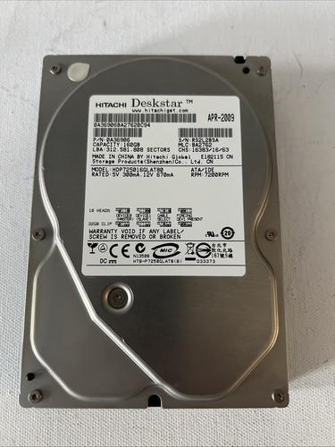 Hitachi deskstar 160gb - 160gb, hard