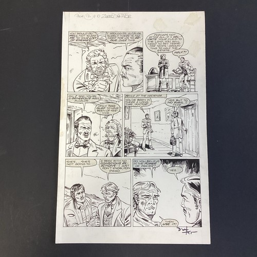 Original artwork for zorro 10 - for,