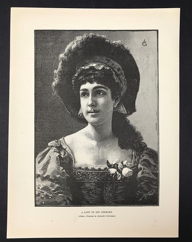 Lady old germany after - a,