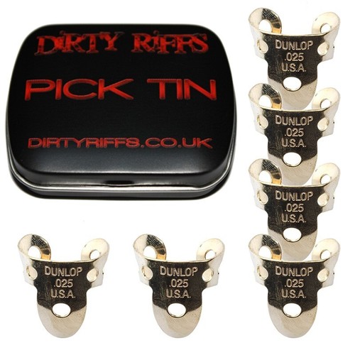 Dunlop 025 fingerpicks - 6, x