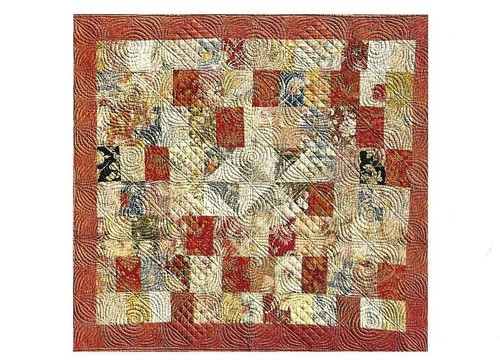Postcard welsh satin cotton - welsh,