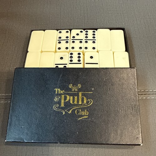Vintage pub club domino - vintage, set