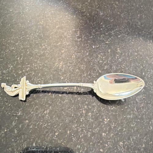 Solid silver spoon - solid, hallmarked