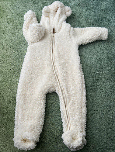 Unisex baby fleece hooded - h&m,