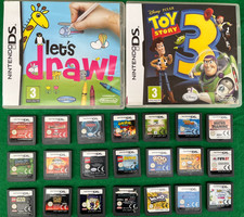 Nintendo DS x 23 game bundle Good titles Spiderman Star Wars Spyro Disney Batman
