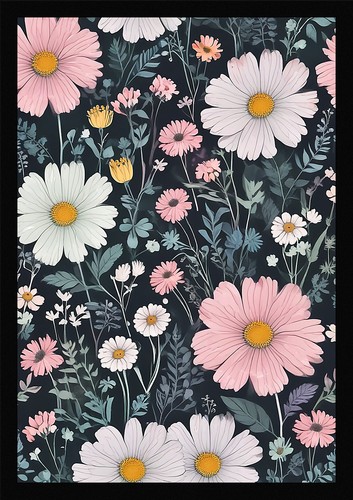 Wildflowers beautiful framed - beautiful,