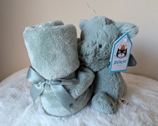BNWT Jellycat Bashful Dragon Soother / Comforter   NEW with tags  ( Retired )