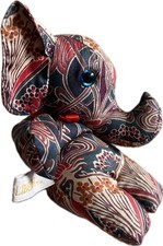 Liberty Of London Vintage Art Nouveau Ianthe Bean-bag Elephant Made in England 