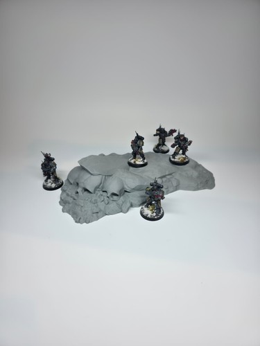 Aztec skull hill 28mm 32mm - hill,