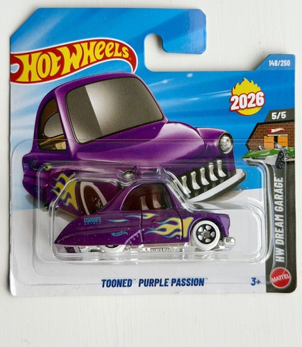 Hot wheels tooned purple - wheels,