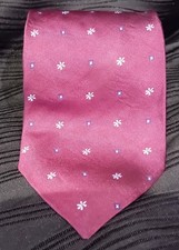 PAUL SMITH TIE - 100% SILK NECK TIE - FLORAL - STREET VINTAGE - MADE IN ENGLAND