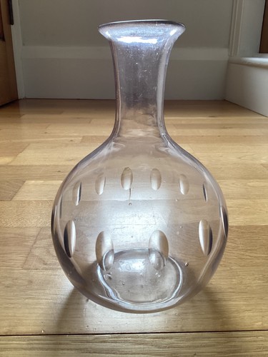 Vintage glass vase - small, with