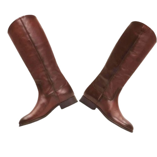 Handmade brown genuine - brown,