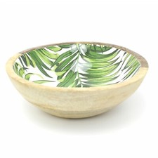 Wooden serving bowl for salad - wooden,