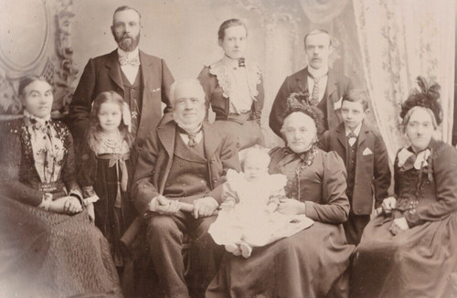 Cabinet card photo large - photo,