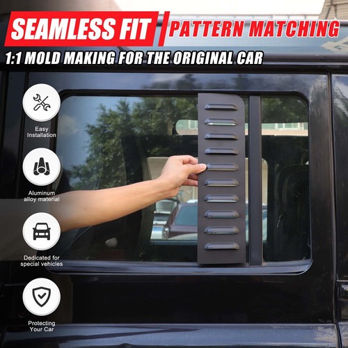 Black alloy rear - rear, window