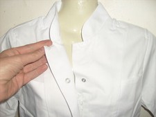 White tunic top - tunic, beautician