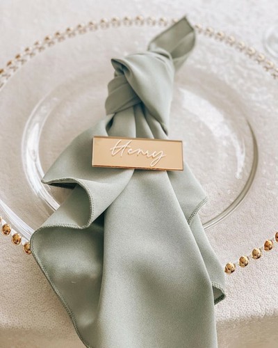Bespoke polyester napkins - bespoke, 55