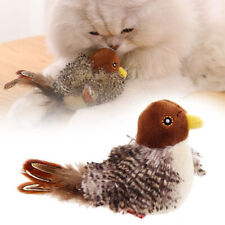 Pet Cat Toys Chirping Birds Lifelike Sound Simulated Electronic Fun Interactive