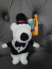 Brian From Family Guy Top Hat Waistcoat Soft Toy Plush Collectable 2005 Rare