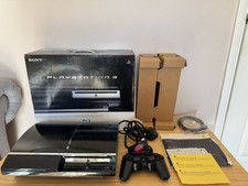 Sony PlayStation 3 Console 60gb Backwards Compatible Boxed PS3 17 Days Running !