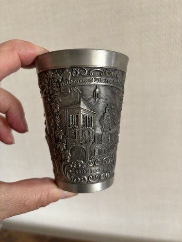 Pewter cup heilbronn germany - pewter,